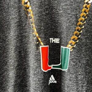 Men’s 2XL Adidas Miami Turnover Chain T-Shirt